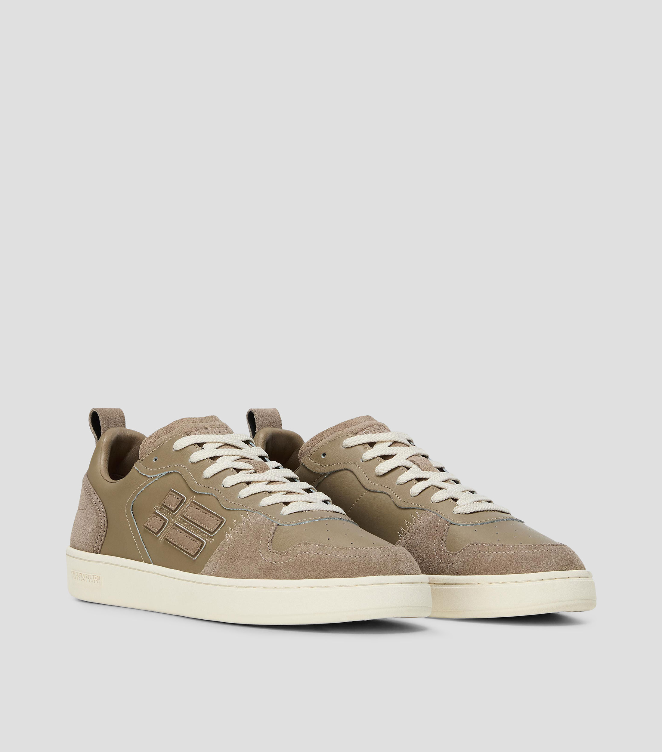 Tenis casuales Prime en cuero Hombre